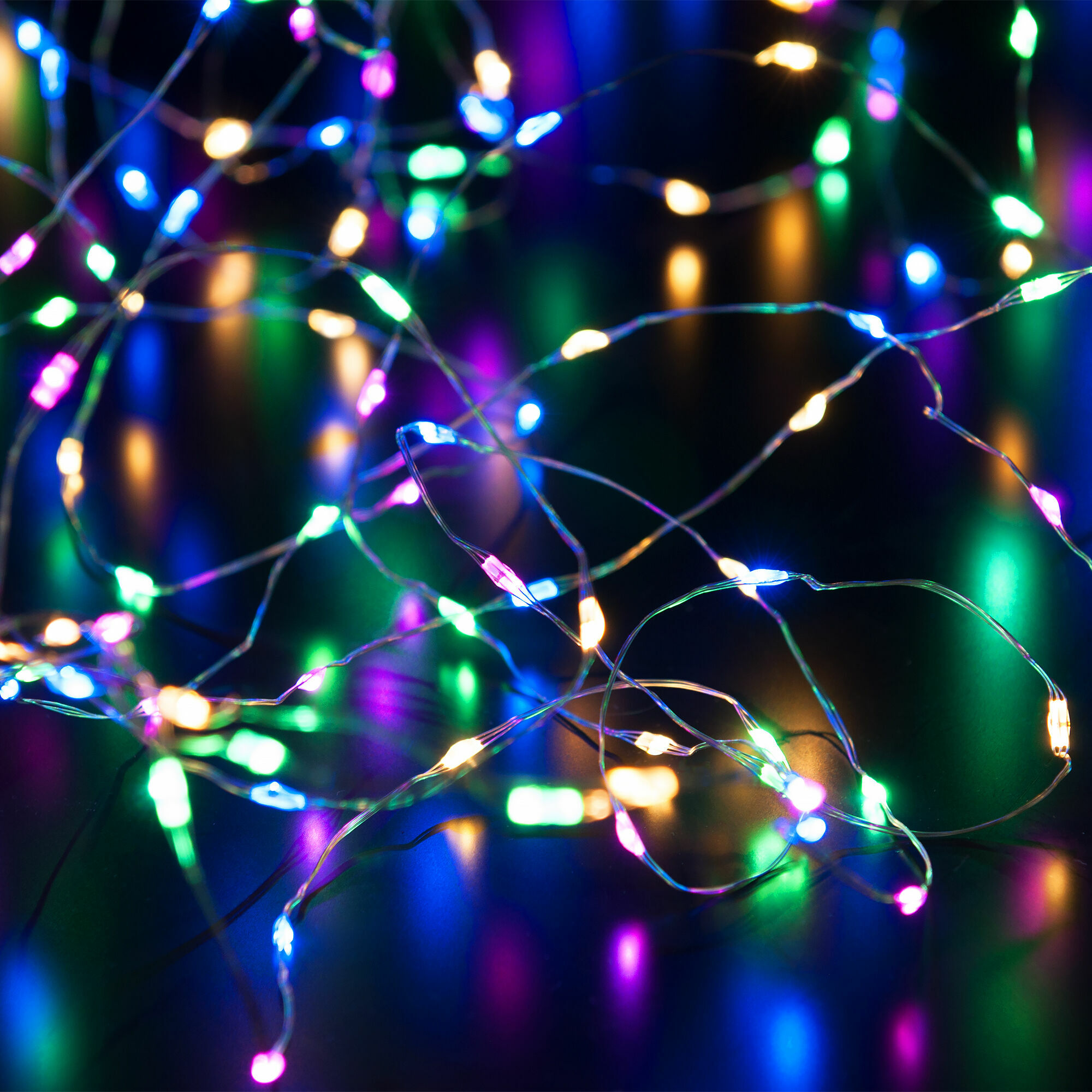 Гирлянда нить роса мульти 10М IP20 400-009 мульти 10 м IP20 Elektrostandard