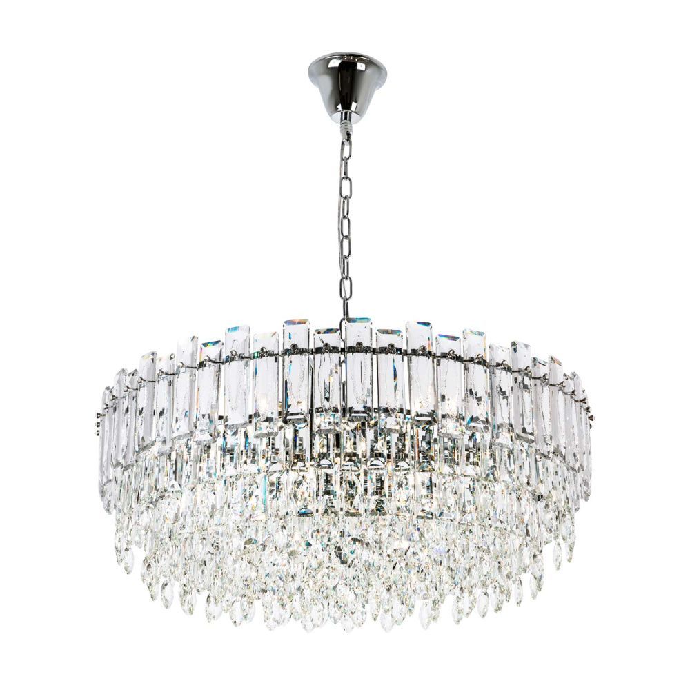 Подвесная люстра 80x80x50см, Е14, 18x40Вт, , Modelux ML.7082.18 CR Хром