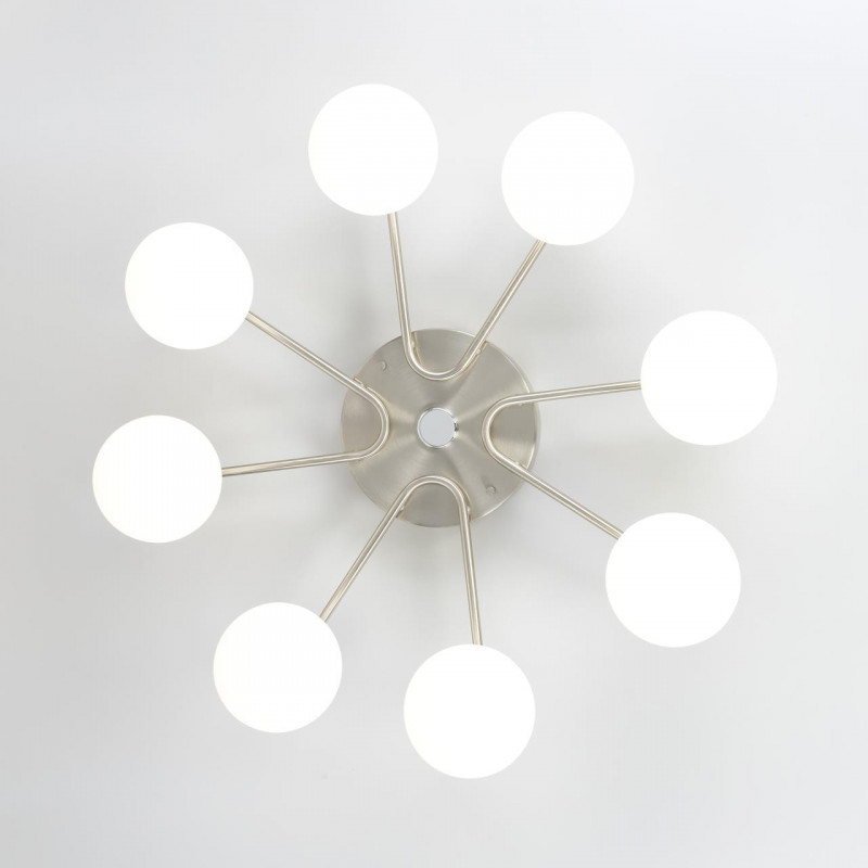 Люстра 78*20 см, LED*90 W, 3000-5500 К, Матовый хром Citilux Адам CL228A181