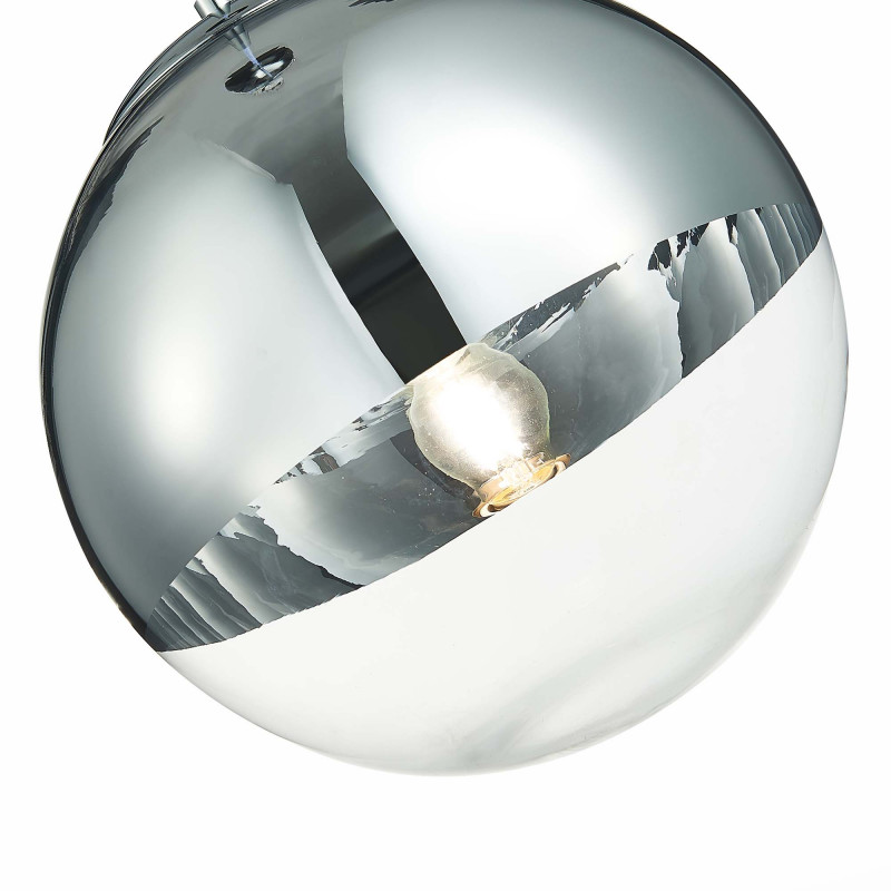 Люстра подвесная 25 см,  EVOLUCE Boffi SLE114603-01 Хром