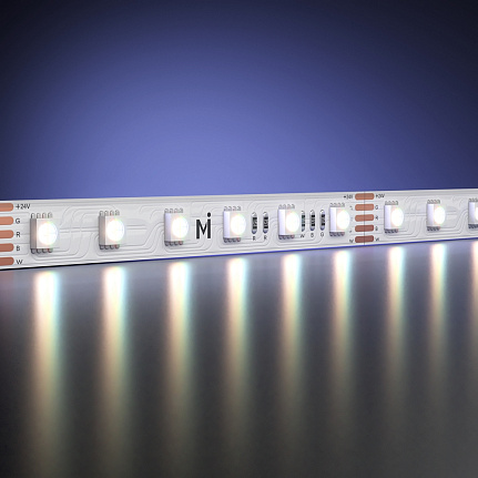 RGB/RGBW светодиодная лента Ultra 24В 5050 19,2Вт/м 4000К 5м IP20 201135 Maytoni  Led Strip, цена за метр, отгружается по  5 м