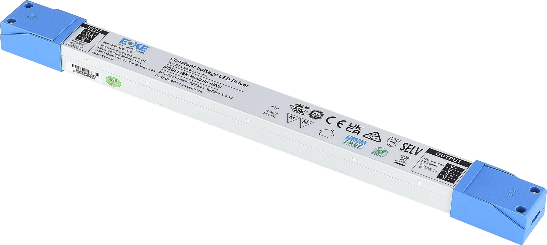 Блок питания TECHNO 100W ST LUCE ST1603.048.100 черный