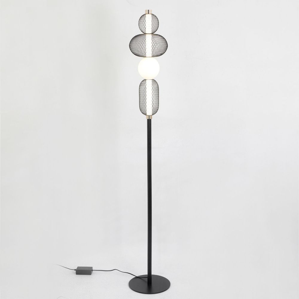 Торшер *25*160-160 см, 1*LED*18W, 4000K, Lussole  LSP-0945, черный