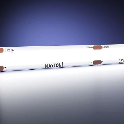 COB светодиодная лента Ultra 24В - 8Вт/м 6000К 5м IP20 201073 Maytoni  Led Strip, цена за метр, отгружается по  5 м