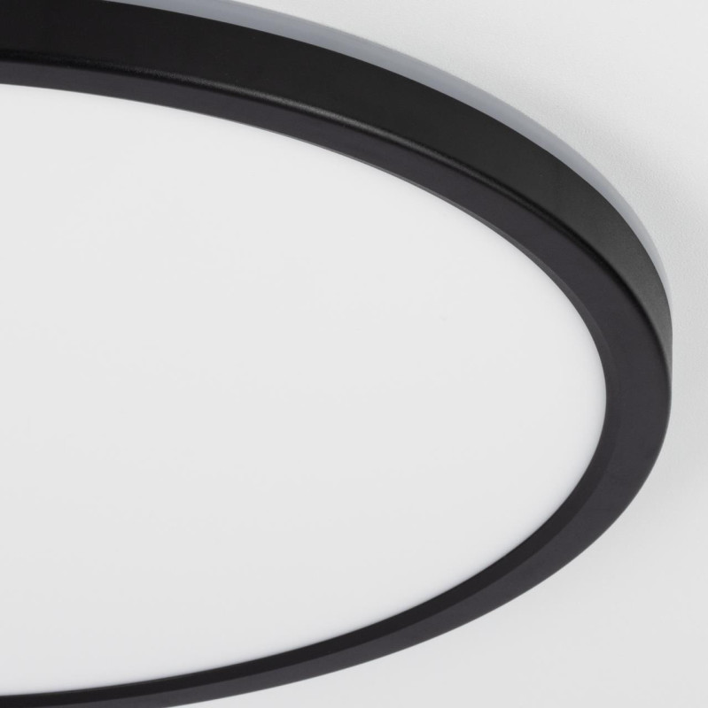 Светильник накладной 40*2,5 см, 40W*Мульти CL738321VL Бейсик Лайн Черный LED 
