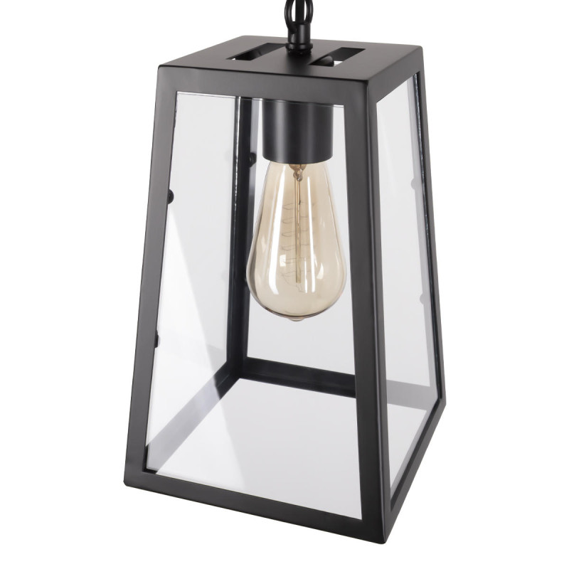 Подвесной светильник 17,5*17,5*31 см, 1*E27*60W, Loft It Modern Filament LOFT1127, Черный