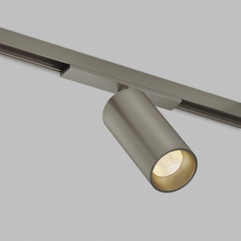 Светильник на шине 15,5*4,5*13,1 см, *LED*830Lm, 3000-4000-6000K, Denkirs Shine Spot Zigbee DK5941-DN, темный никель