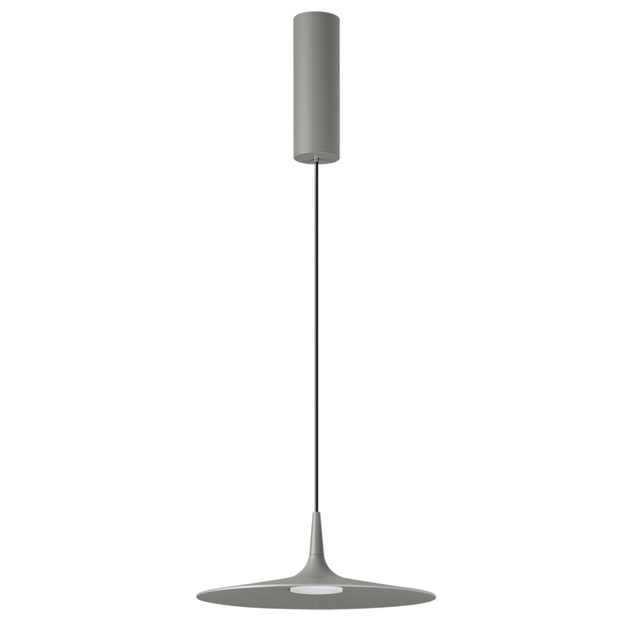 Уличный светильник  25*80 см, 1*LED*12W Odeon Light SOMBRA 7038/12L серый