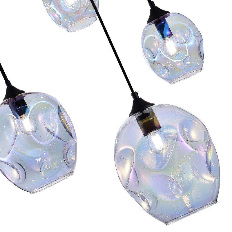 Люстра подвесная 68 см, ST LUCE IDESIA SL1188.403.05 Черный