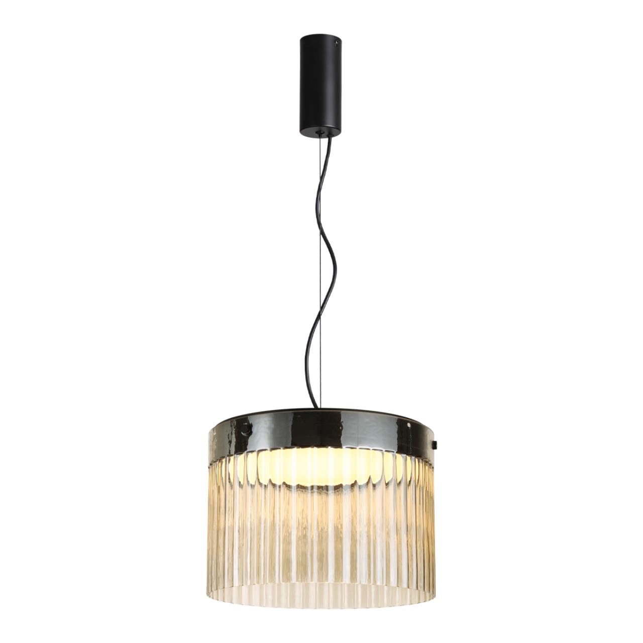 Подвес 28*28*154 см,  LED*W, 4000 К, Odeon Light Pillari, черный 5047/24L
