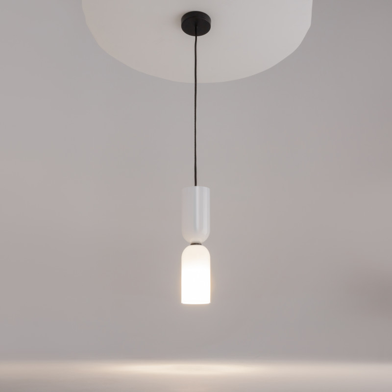 Подвесной светильник  10 см, E14 1 40W, К, Белый Maytoni Memory MOD177PL-01W