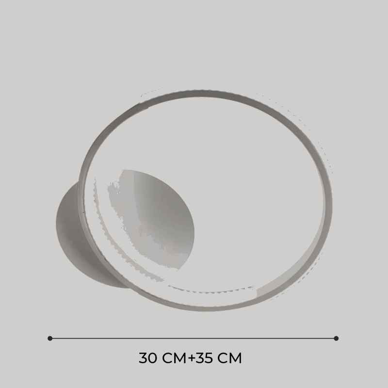 Светильник потолочный SPF-9403 WHITE/БЕЛЫЙ D350*300/H80/1/LED/2*28W 3 режима без ПДУ TERRA 22-10
