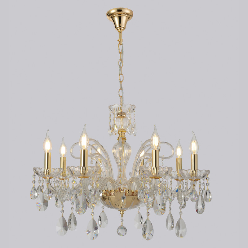 Светильник 72 см, Crystal Lux MONICA SP8 GOLD, золото