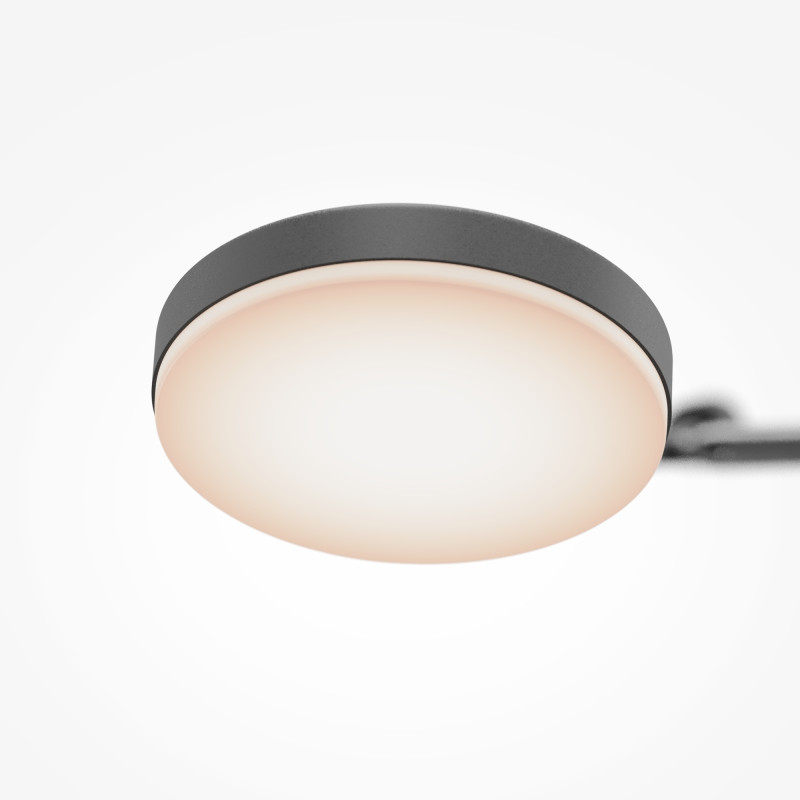 Потолочный светильник 23*122,5*100,4 см, LED 15W 3000K Maytoni Modern Fad MOD070CL-L15B3K1 черный