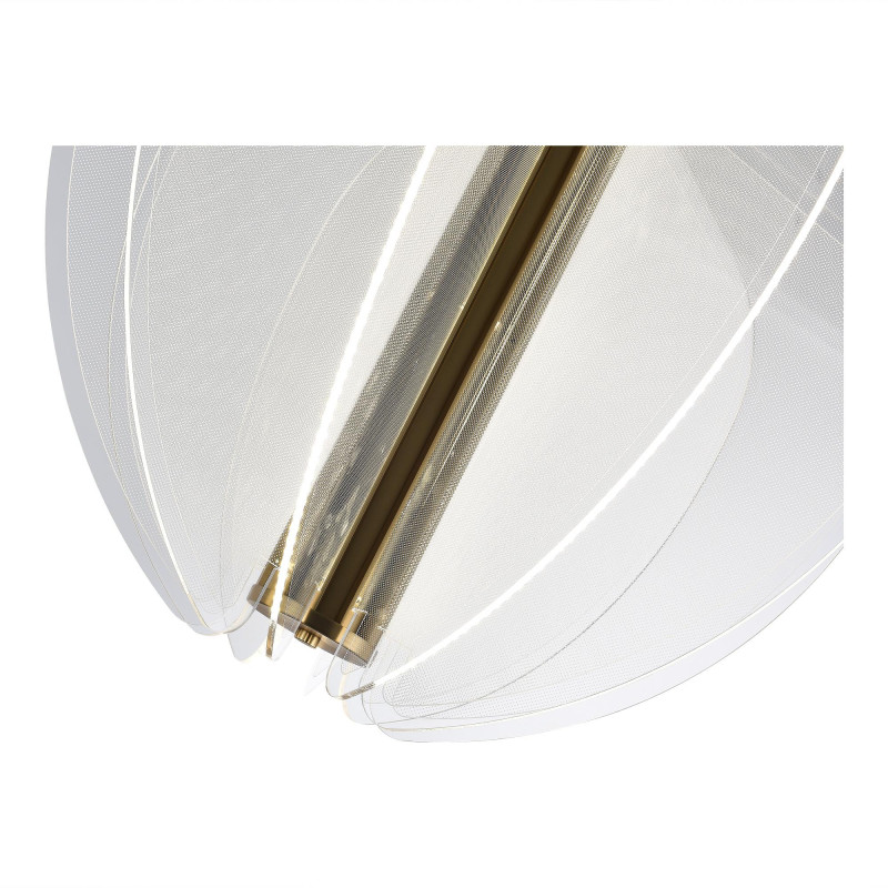 Светильник 55 см, 45W, 4000K, ST Luce Fesale SL6509.203.01, золото