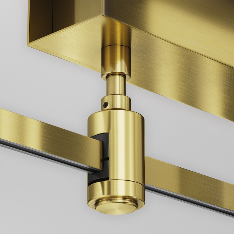 Крепеж 26,5*5,5*12,4 см, Maytoni Technical Magnetic trаck system Flarity латунь TRA156C-BB1-BS латунный