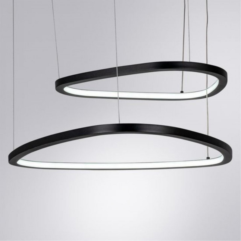 Люстра 76*120 см, 1*LED 40W 2700-6500K черный Arte Lamp Madison A2194SP-2BK