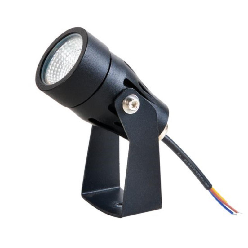 Встраиваемый в грунт светильник 7*4*27 см, 1*LED*5W 4000K Arte Lamp Elsie A4705IN-1BK черный