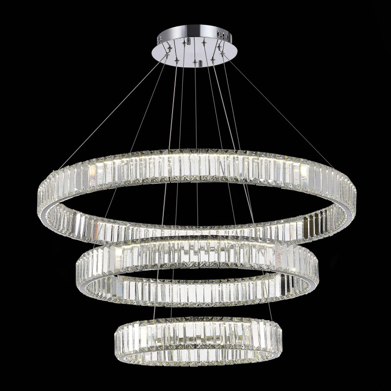 Люстра подвесная 82 см, 122W 4000K ST LUCE TIVOLI SL1622.103.03 Хром