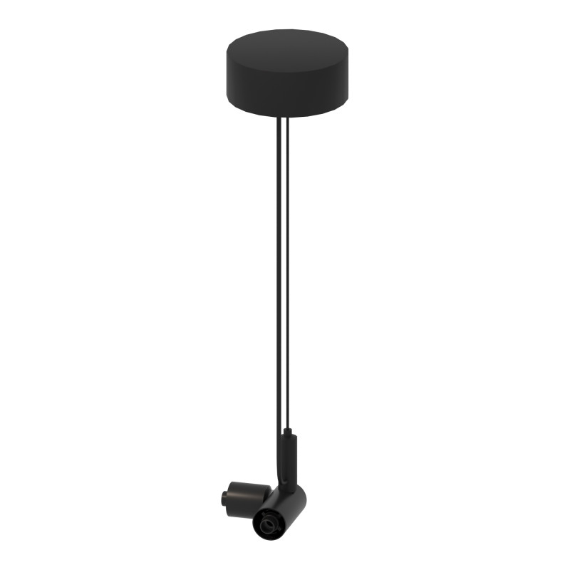 Подвесной токопроводящий угловой соединитель с подводом питания TECHNO ST LUCE ST1601.459.00 черный