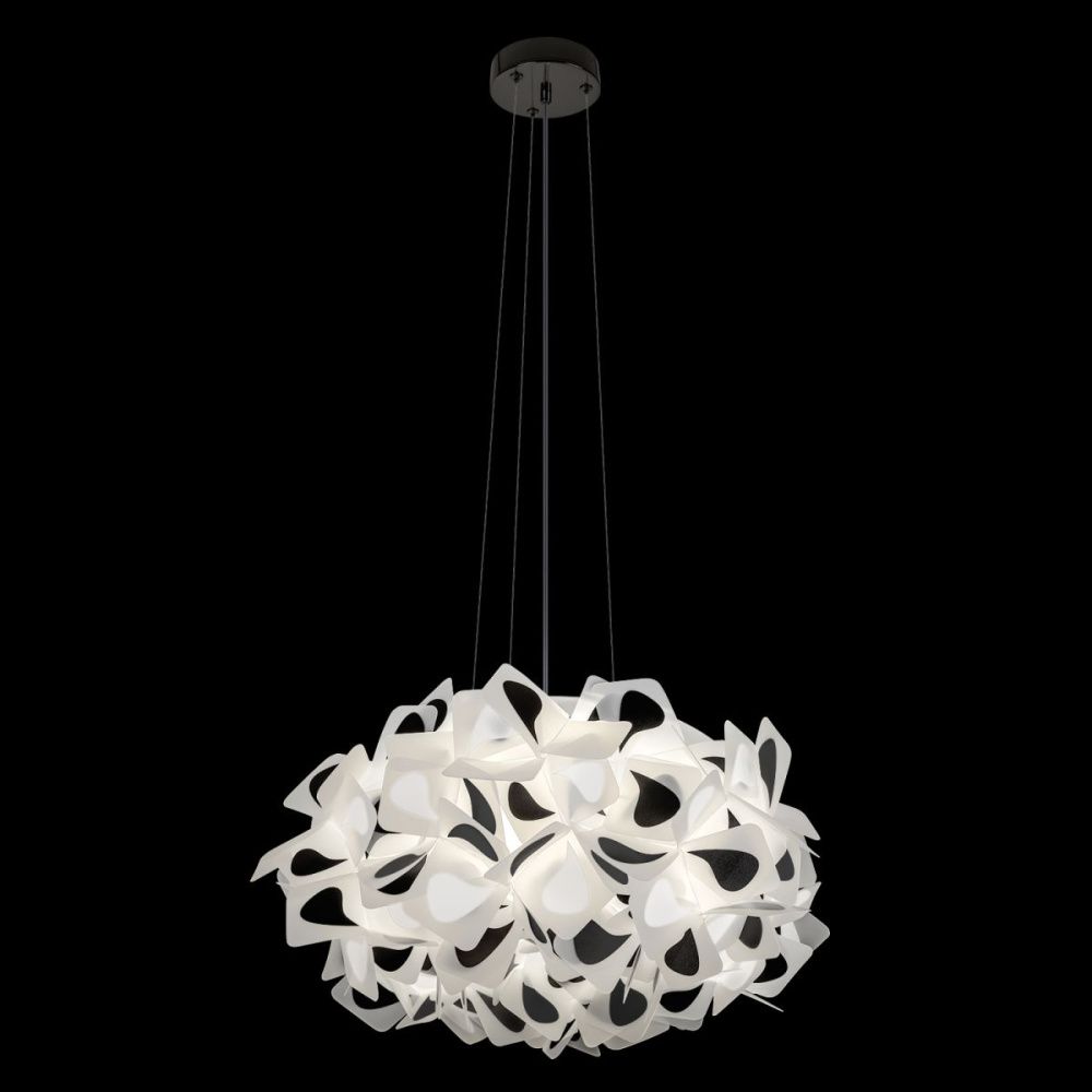 Подвесной светильник 53 см, Loft IT Clizia 10595/530 Black, черный-белый