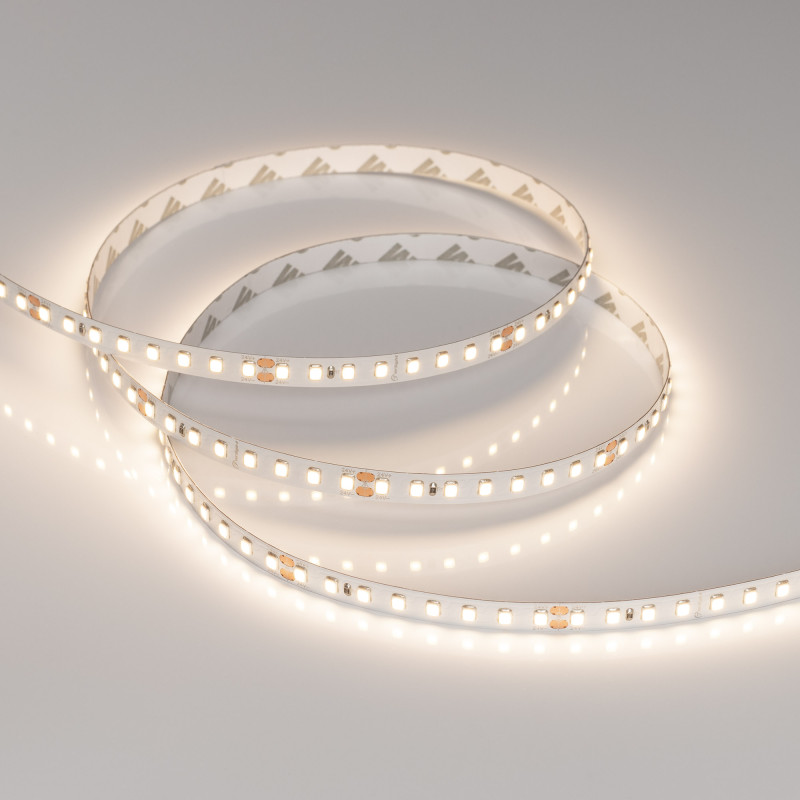 Лента RT-A128-8mm 24V Warm3500 (9.6 W/m, IP20, 2835, 5m) (Arlight, высок.эфф.150 лм/Вт) 038757. Цена указана за 5 метров. Продается кратно 5 метрам.