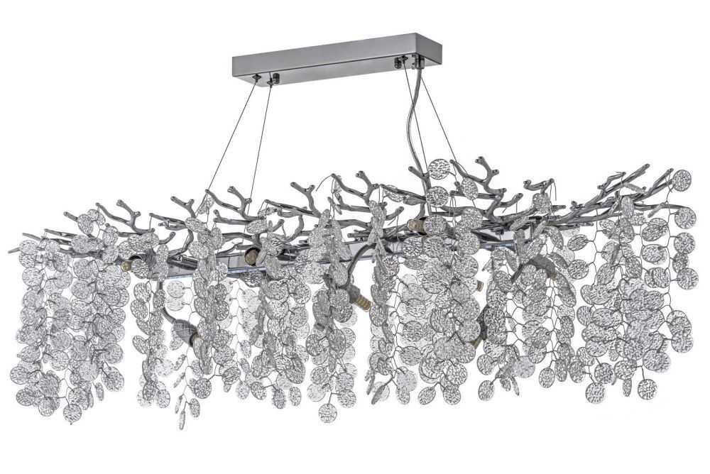 Люстра потолочная ** см, 10*G9*40W, Dio D`arte Tavenna Nickel Tavenna H 1.5.100x40.102 N, Никель