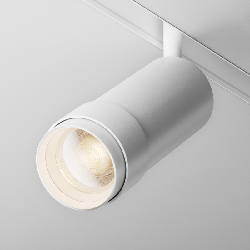 Светильник на шине 5,5*5,5*19,5 см, LED, 12W, 3000К, Maytoni Technical Focus Zoom TR211-1-12W3K-Z-W белый