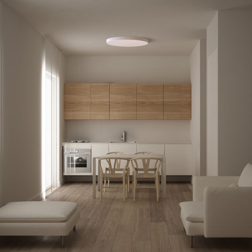 Светильник 50*5 см, *LED*40W, 3000-5000K, Mantra Turin MAN9023, белый