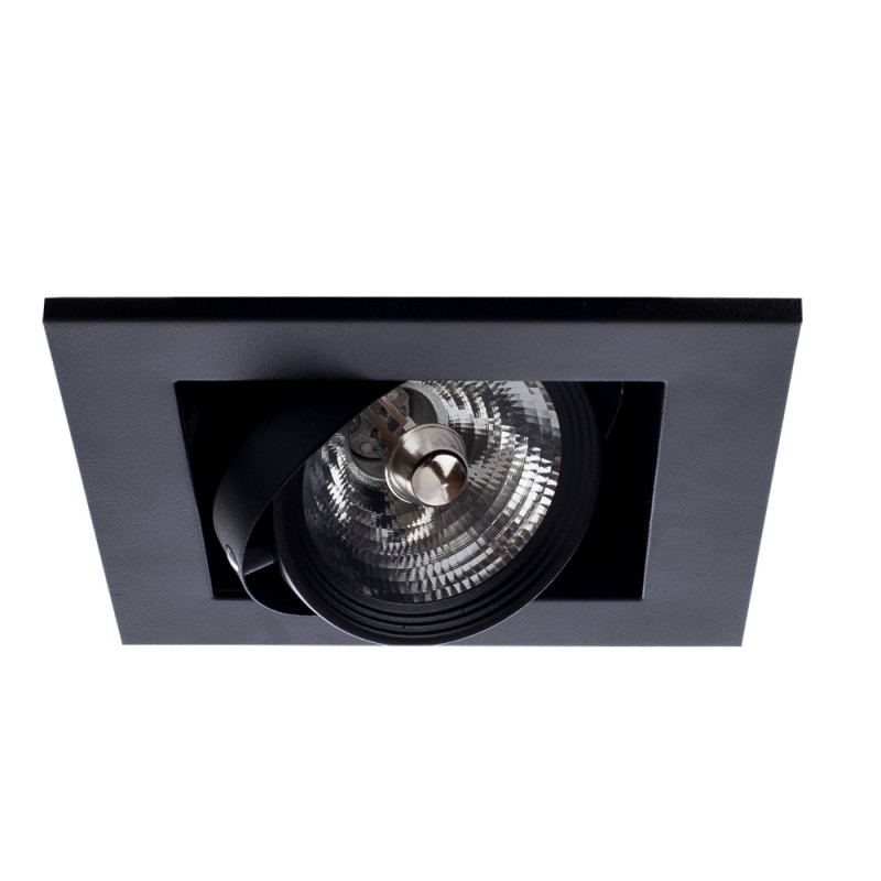 Светильник встраиваемый Arte Lamp A5930PL-1BK Черный