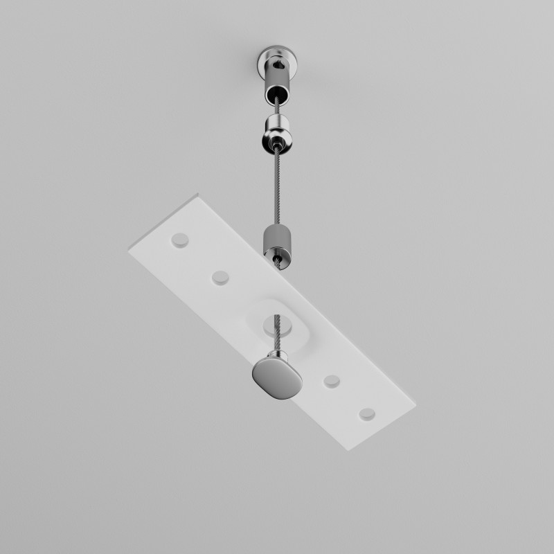 Подвес тросовый 2шт Exility белый 8*2,2*200 см, LED*W TRA034SW-2W Maytoni, Белый