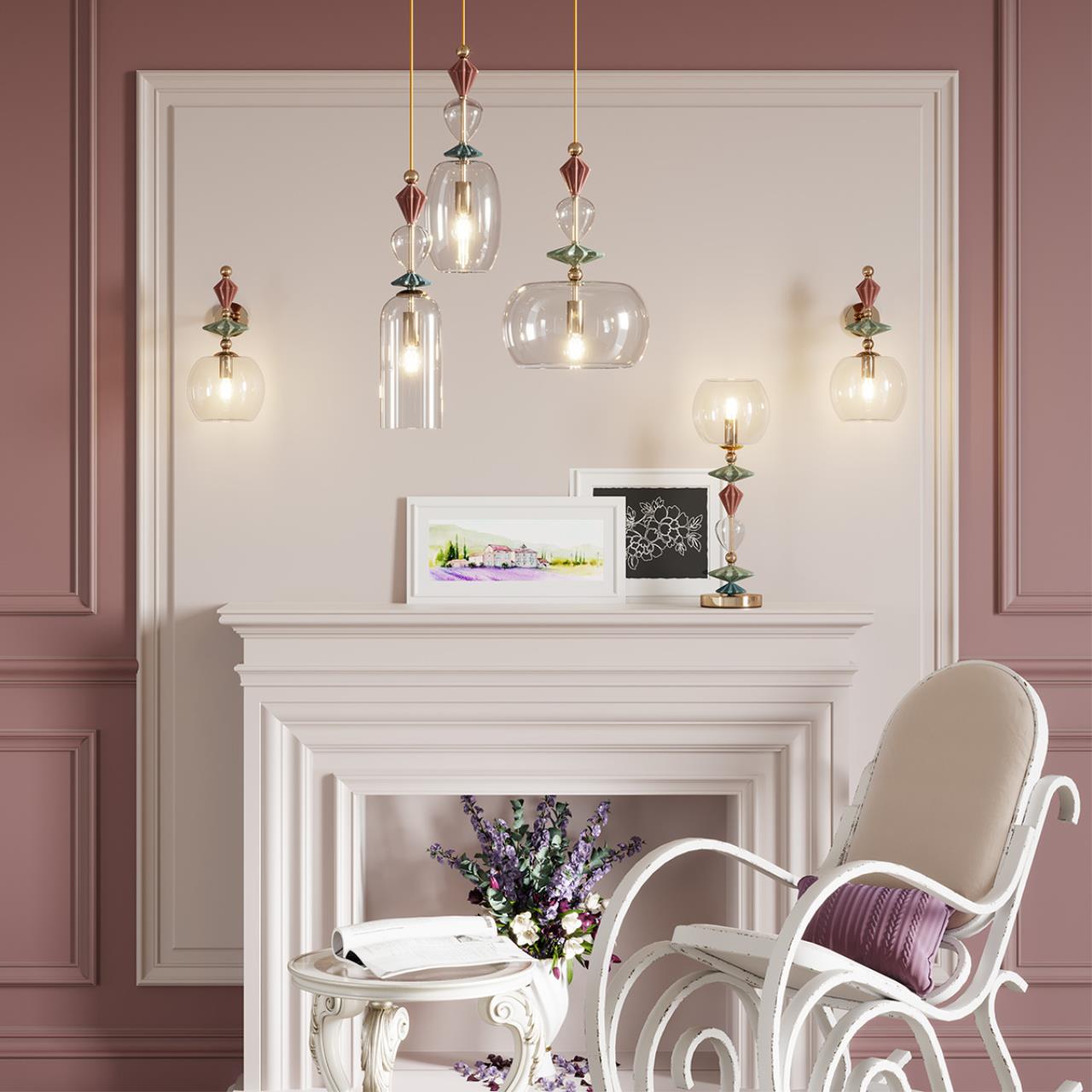 Бра Odeon Light Bizet 4855/1WB Золото