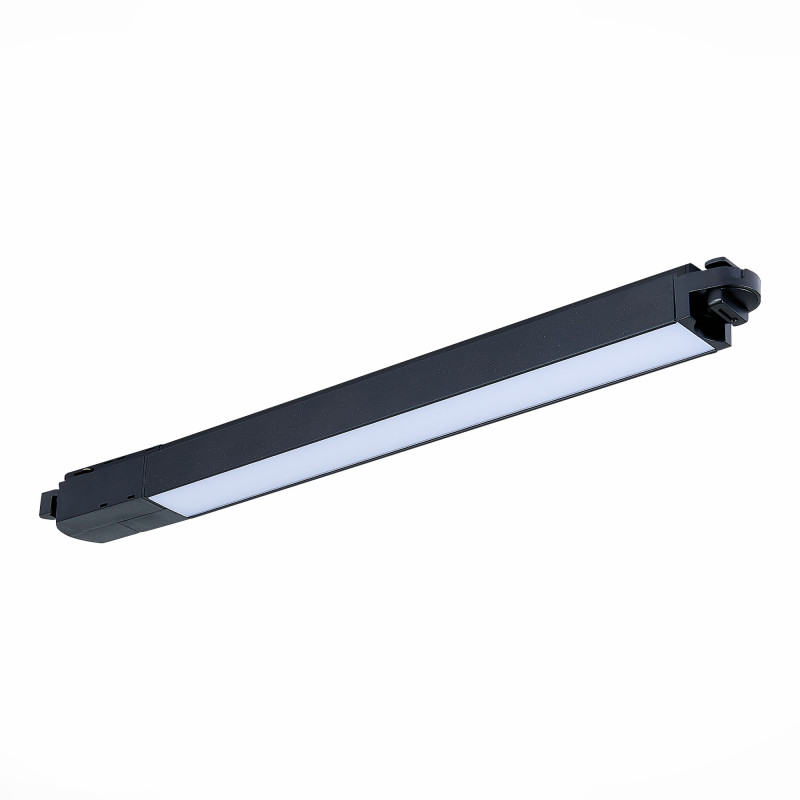 Трековый светильник 40*3 см, 12W 4000K ST LUCE Однофазная трековая система ST366.448.12 Черный