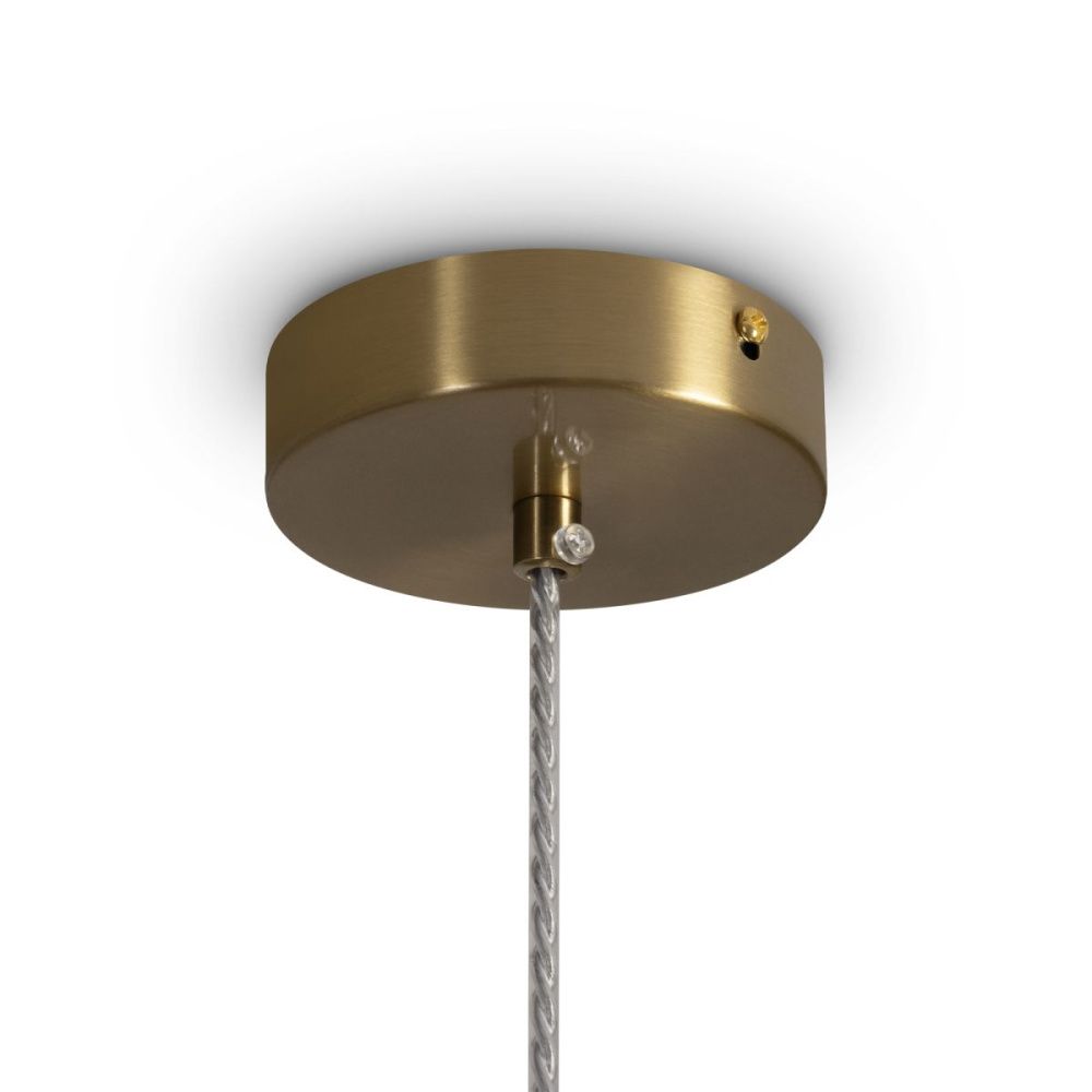 Подвесной светильник 40 см, Freya Sylvia FR2056PL-01W, латунь