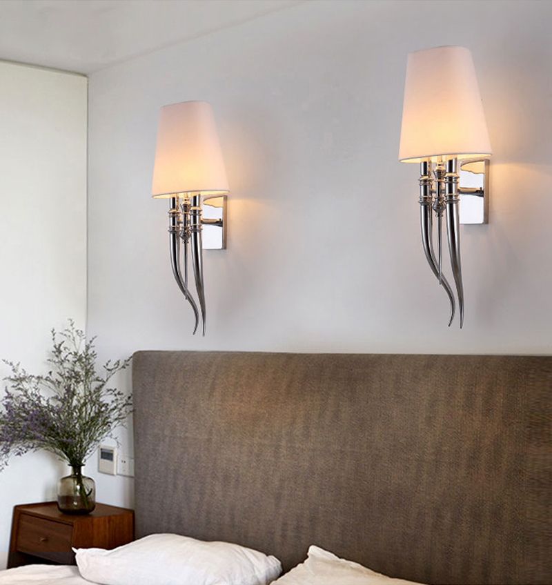 Бра Crystal Light Brunilde Ipe Cavalli H92 Silver/Black 32*32*32 см, 2*E27*60W, ImperiumLoft 44.198, Серебристый