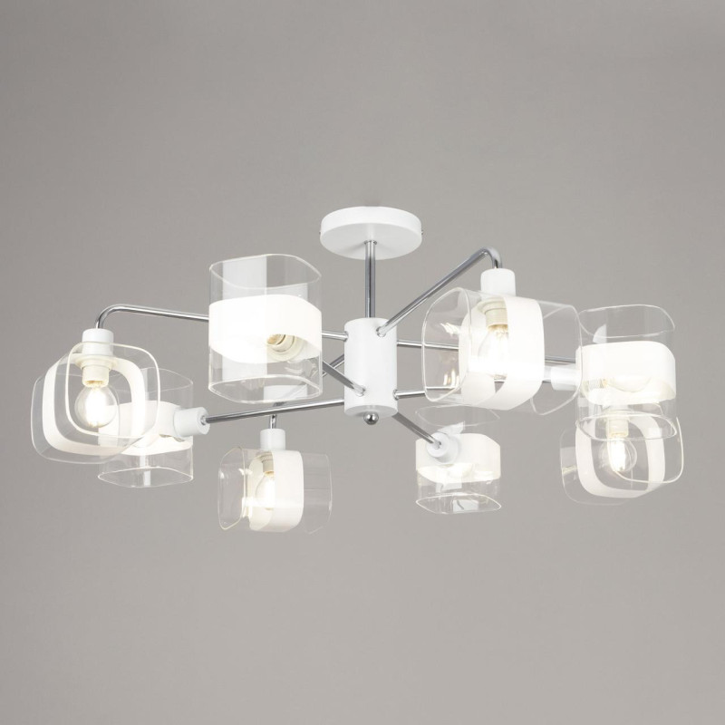 Люстра 76 см Citilux Бертон CL140180 белый