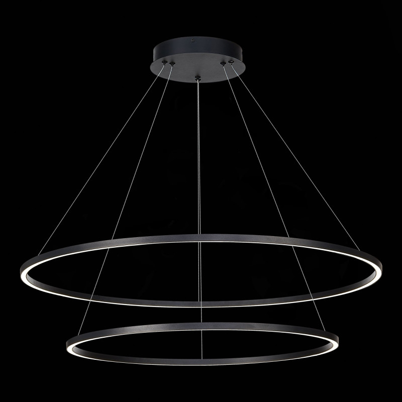 Cветильник подвесной SMART 80 см, 91W 2800-6500K ST LUCE Подвесные светильники ST605.403.91 Черный