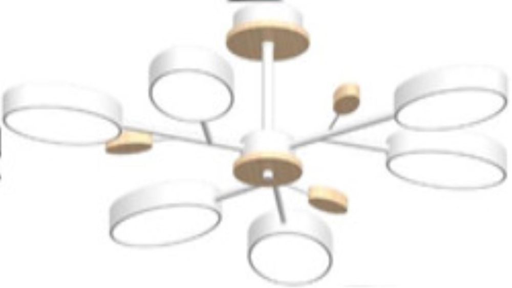 Потолочный cветильник LED4U L3220-830 WH