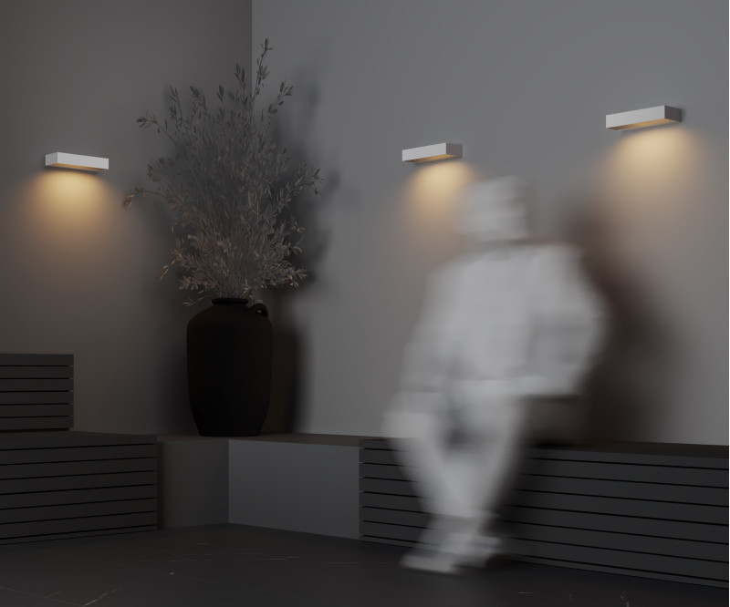 Бра 12*30 см, LED 10W, 3000К, Белый Maytoni Lot O428WL-L10W3K