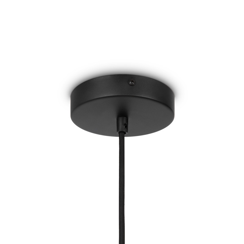 Подвесной светильник  50 см, E27 1 40W, К, Черный Maytoni Roots MOD197PL-01W1