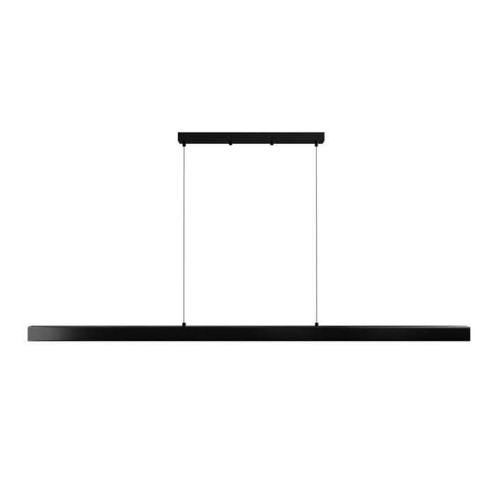 Светильник подвесной 180*10-190 см, 1*LED*72W, 3000-6000K, Lightera Baffin LE112L-180B WIFI, Черный