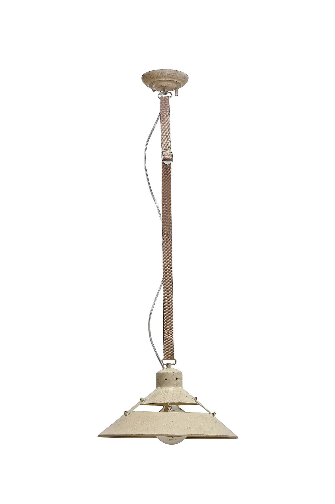 Подвесной светильник 5431 Mantra INDUSTRIAL, диаметр 35 см, бежевый