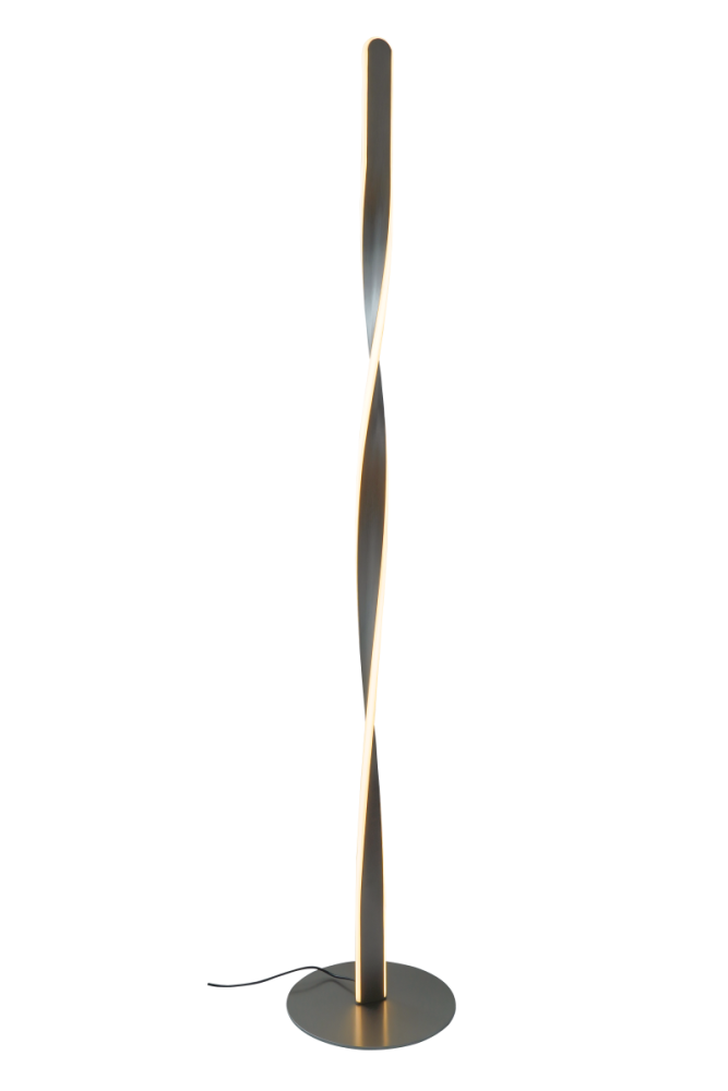 Торшер 141 см, 42W, 3000K, Lightstar Torino 615719, темно-серый