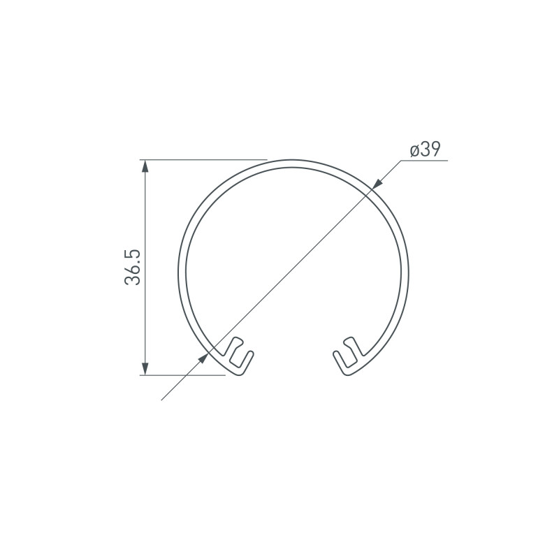 Экран Arlight 044519 200*4,2*3,76 см. Цена указана за 2 метра. Продается кратно 2 метрам.