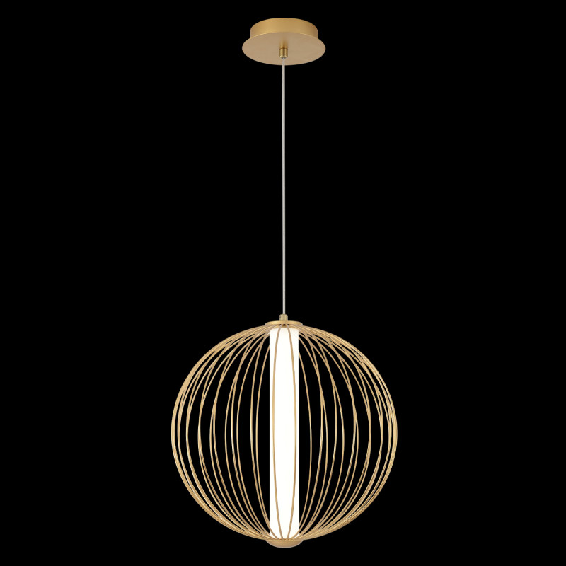 Светильник 30 см, 18W, 4000K, Crystal Lux SYNC SP18W LED GOLD, золото