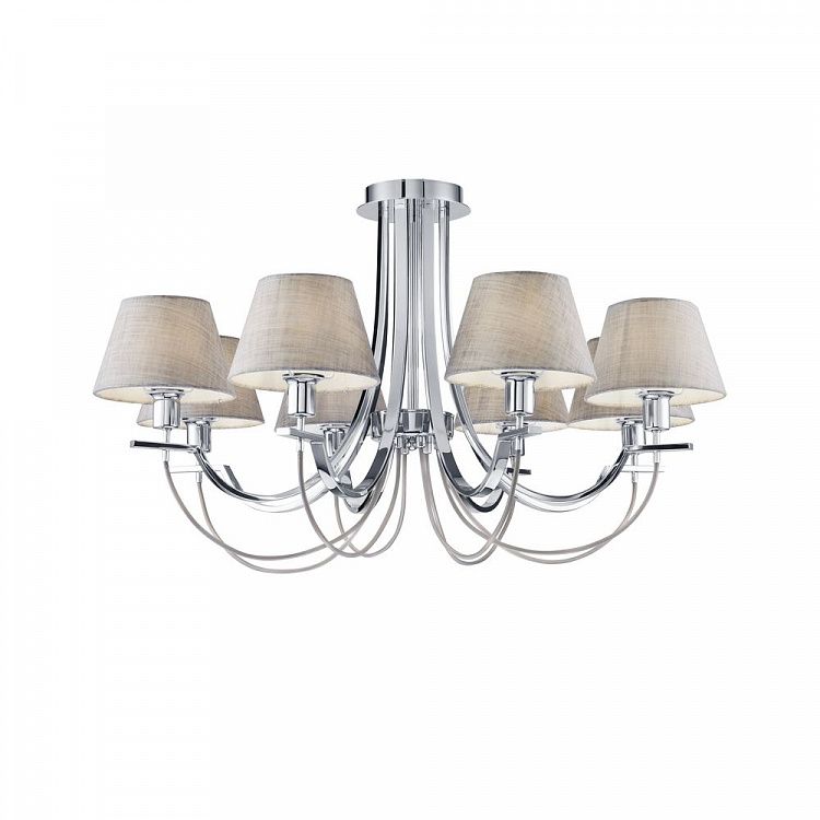 Люстра Freya Felisa FR5019CL-08CH хром, диаметр 76 см