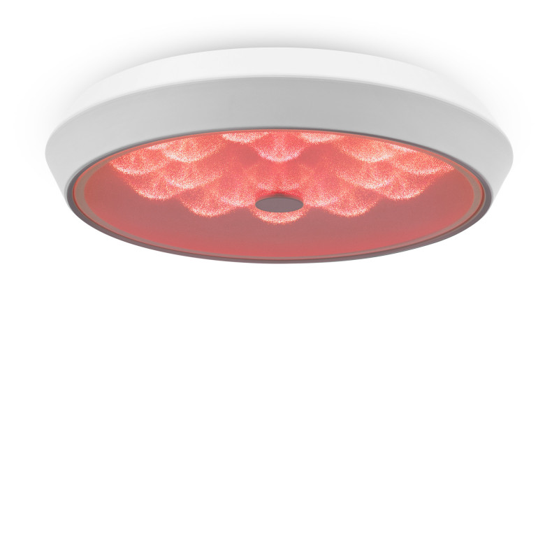 Потолочный светильник 39 см, 24W Freya Cells FR10012CL-L24W, 3000-6500K, белый