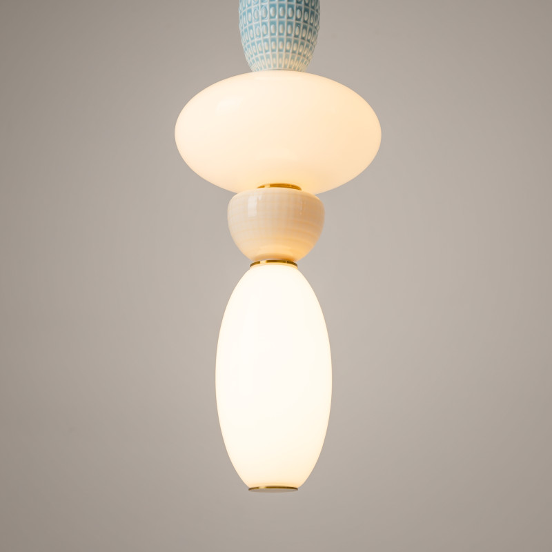 Подвесной светильник 22*400 см, LED 23W 3000K Maytoni Modern Adore MOD297PL-L24BS3K1 латунь