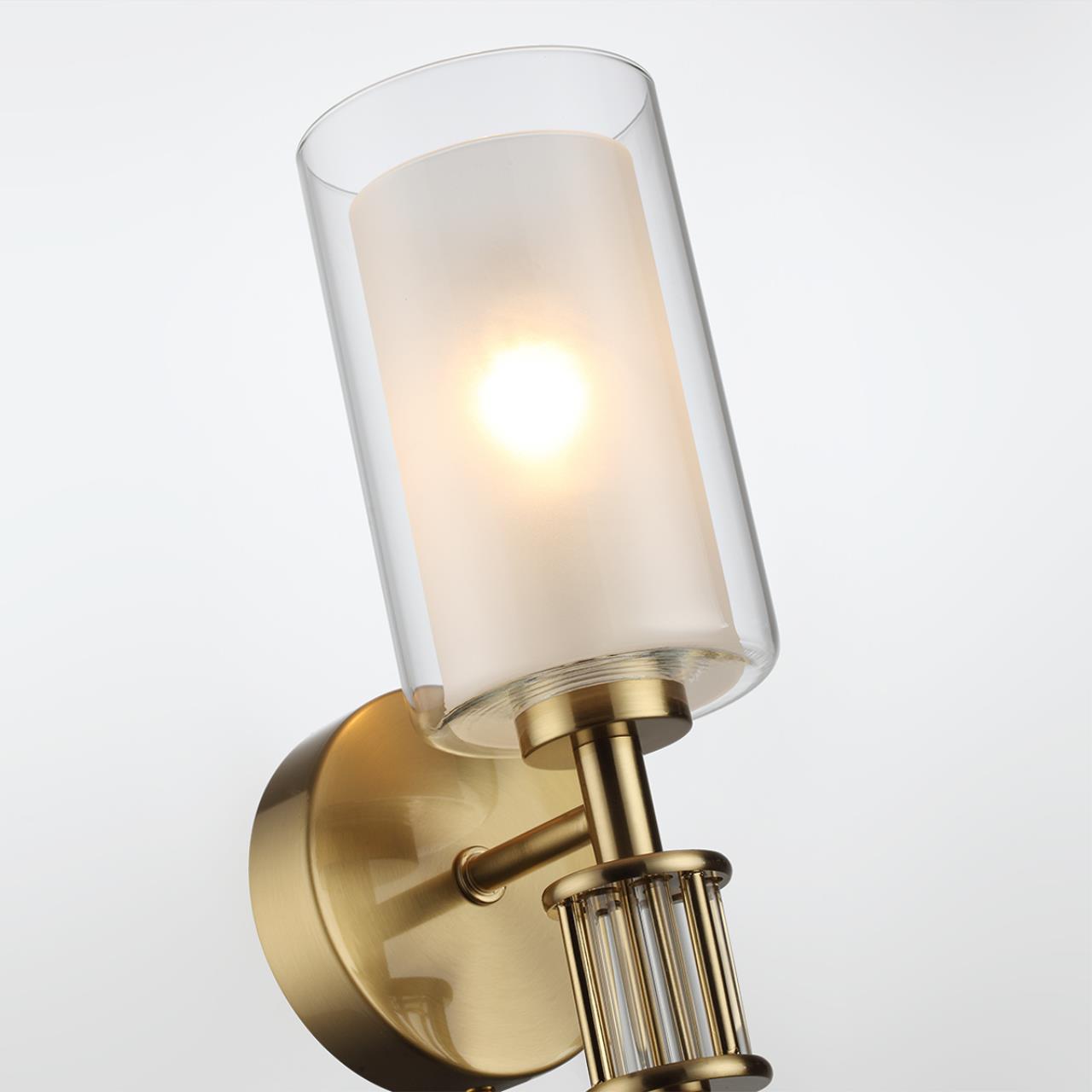 Бра 1*E14*40W Odeon Light Saga 5088/1WA, античная бронза
