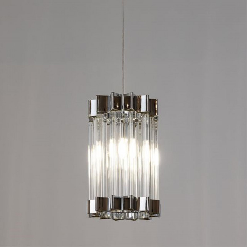 Светильник подвесной 17*26 см, 1*E27 хром Arte lamp Caravaggio A1059SP-1CC